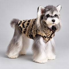 Fair Isle Fleece-Lined Dog Vest