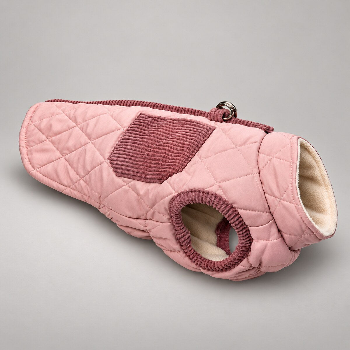 Aspen Quilted Fleece-Lined Pet Vest