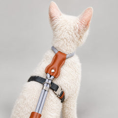 The Arden Adjustable Cat Harness & Leash Set