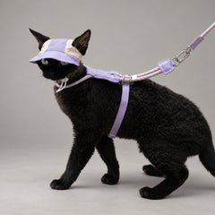 Atelier Shade Lightweight Cat Cap & Rope Harness Set