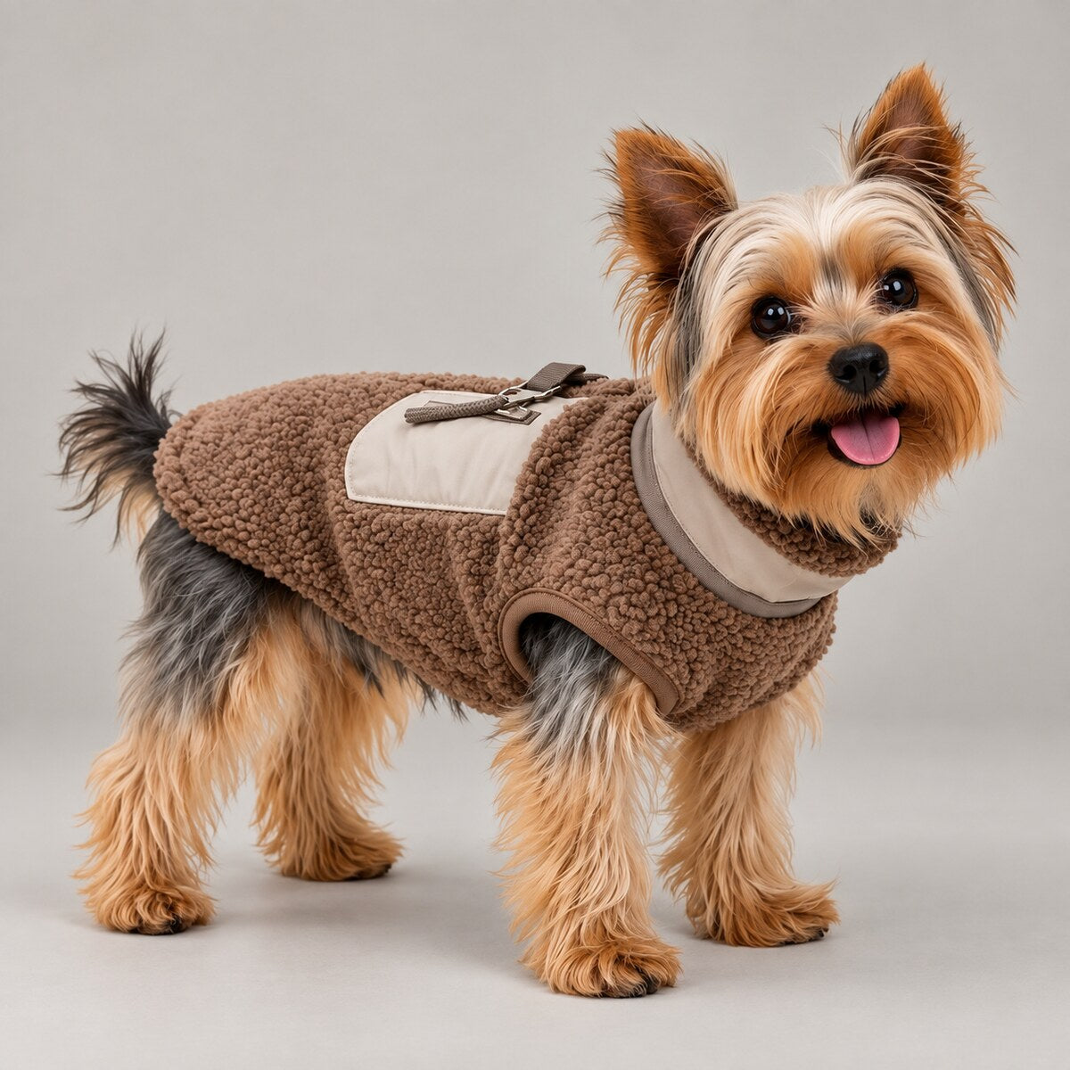 Nekoan Alpine Sherpa Fleece Dog Vest