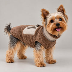 Nekoan Alpine Sherpa Fleece Dog Vest