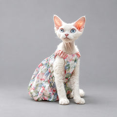 Floral Cotton Cat Dress