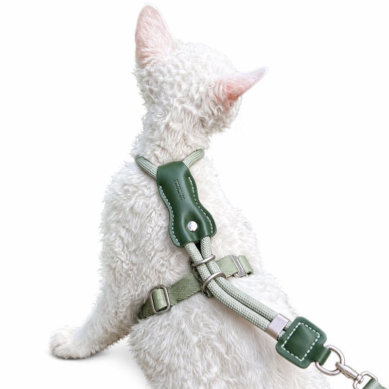 Cat Harness & Leash Set – Lightweight Breathable Vest for Walking