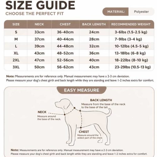 Padded Dog Vest – Warm Quilted Winter Coat with Built-In Leash Ring
