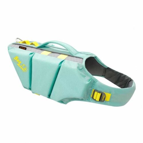 Dog Life Jacket – High Buoyancy Swimming Vest with Rescue Handle