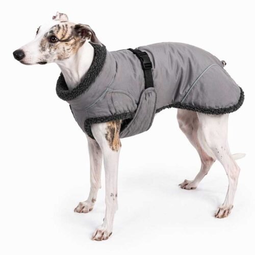 Dog Turtleneck Jacket – Waterproof Sherpa-Lined Outdoor Winter Coat