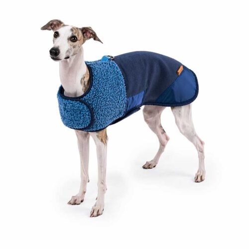Sherpa Dog Coat – Luxury Suede-Effect Winter Vest for Medium & Large Dogs