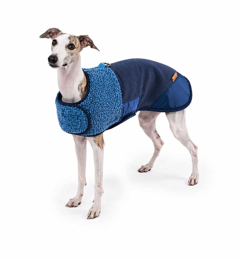 Sherpa Dog Coat – Luxury Suede-Effect Winter Vest for Medium & Large Dogs