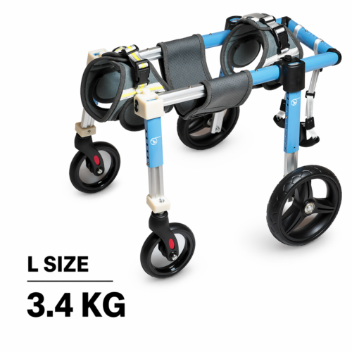 Dog Wheelchair – Four Wheel Mobility Cart for Disabled & Senior Dogs