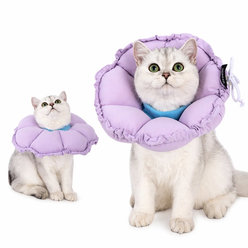 Pet Donut Collar – Soft Recovery E-Collar After Surgery for Cats & Dogs