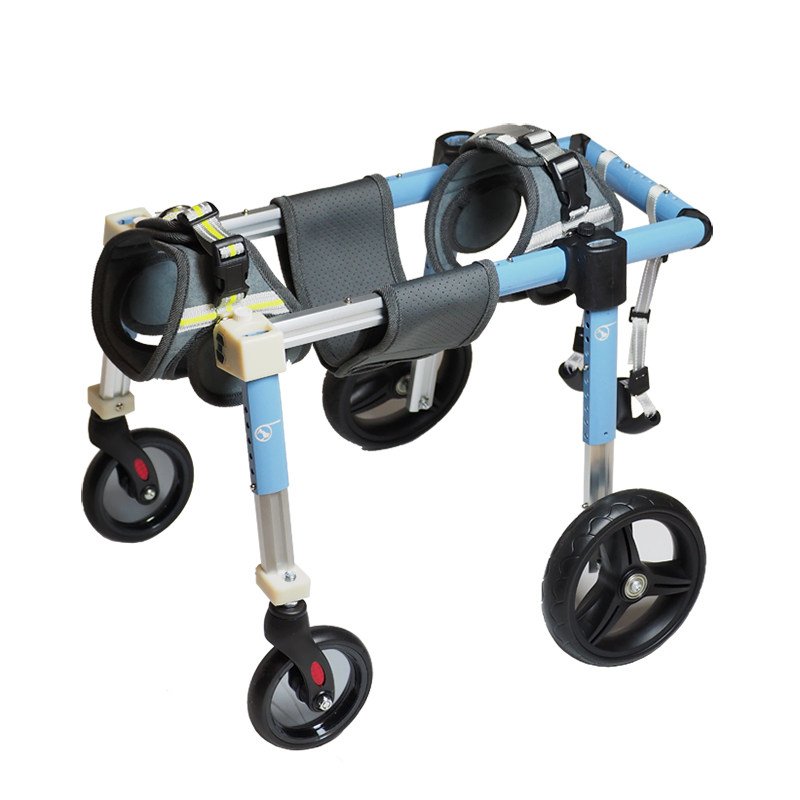Dog Wheelchair – Four Wheel Mobility Cart for Disabled & Senior Dogs