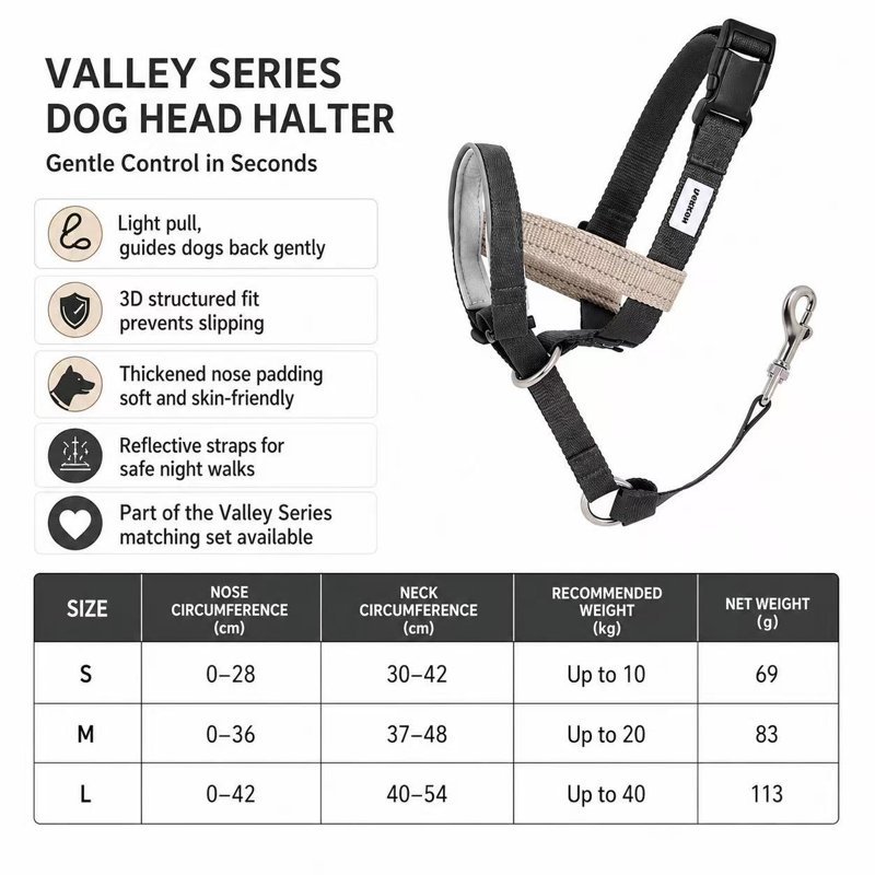 Humane Dog Muzzle for Medium & Large Dogs