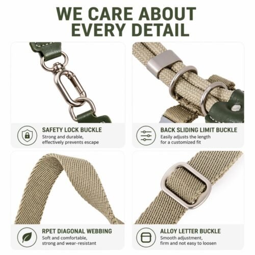 Cat Harness & Leash Set – Lightweight Breathable Vest for Walking