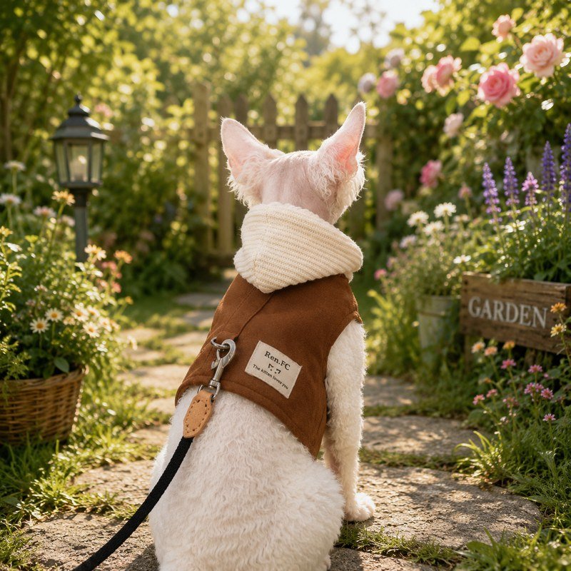 Escape Proof Cat Harness and Leash Set – Soft Breathable No-Pull Adjustable Vest for Kittens