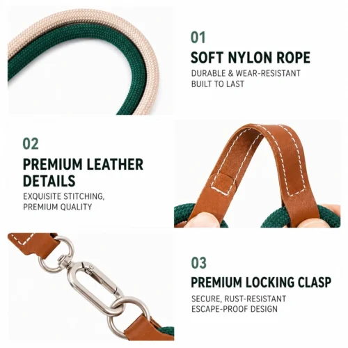 cat-harness-material-features-guide Escape Proof Cat Harness and Leash Set – Lightweight Adjustable Walking Harness for Cats