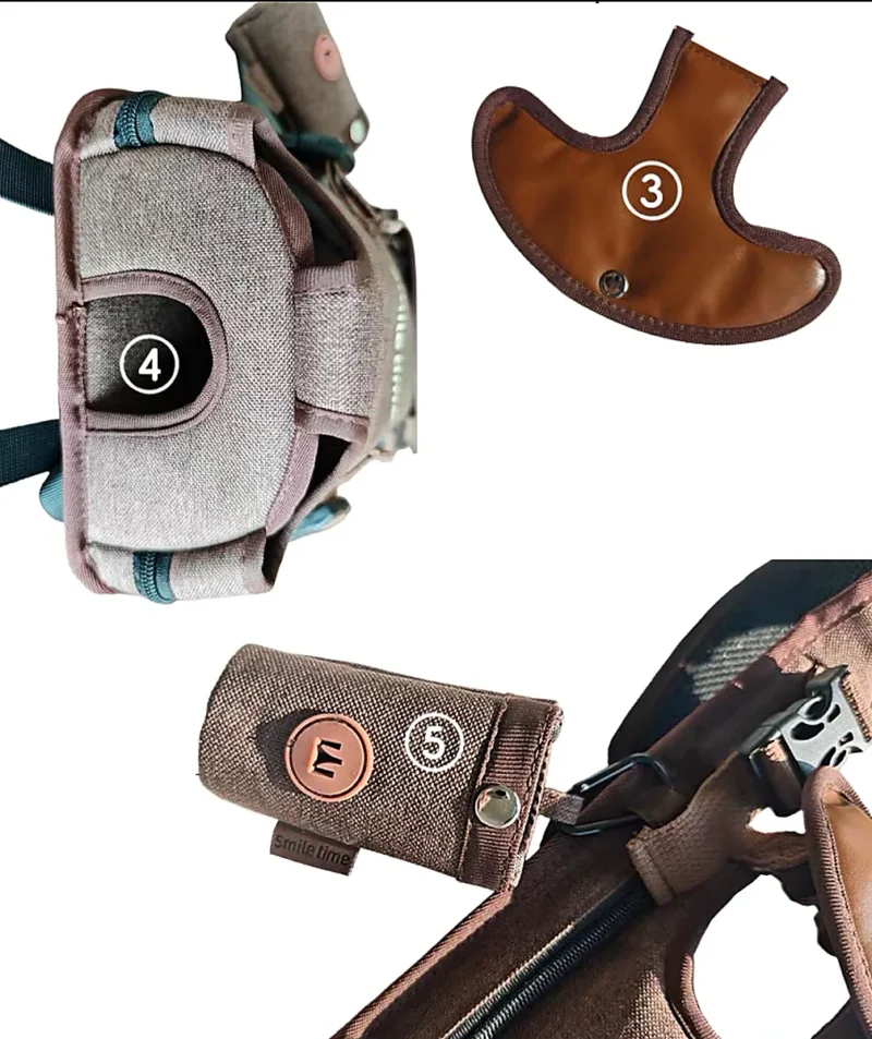 dog-carrier-accessories-detail Front-Facing Dog Carrier Backpack