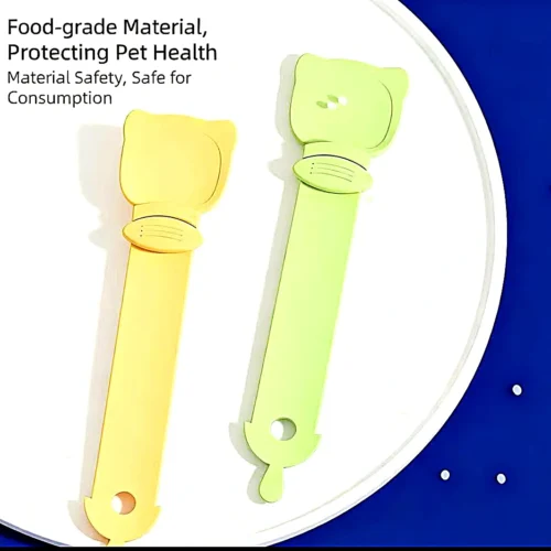 food-grade-cat-treat-spoon 2-Pack Cat Treat Feeding Spoon | One-Hand Squeeze Lickable Treat Dispenser