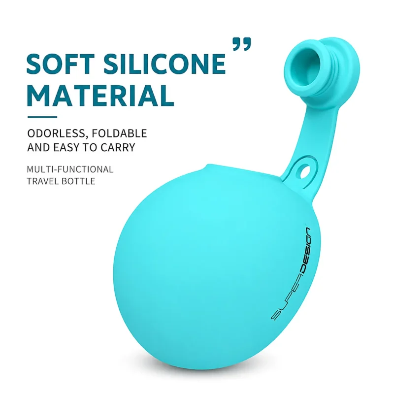 Portable Dog Water Bottle with Foldable Bowl